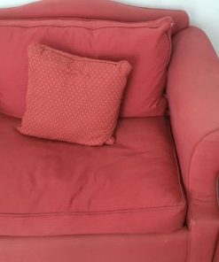 Sillón rojo individual