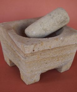 Mortero de piedra para moler