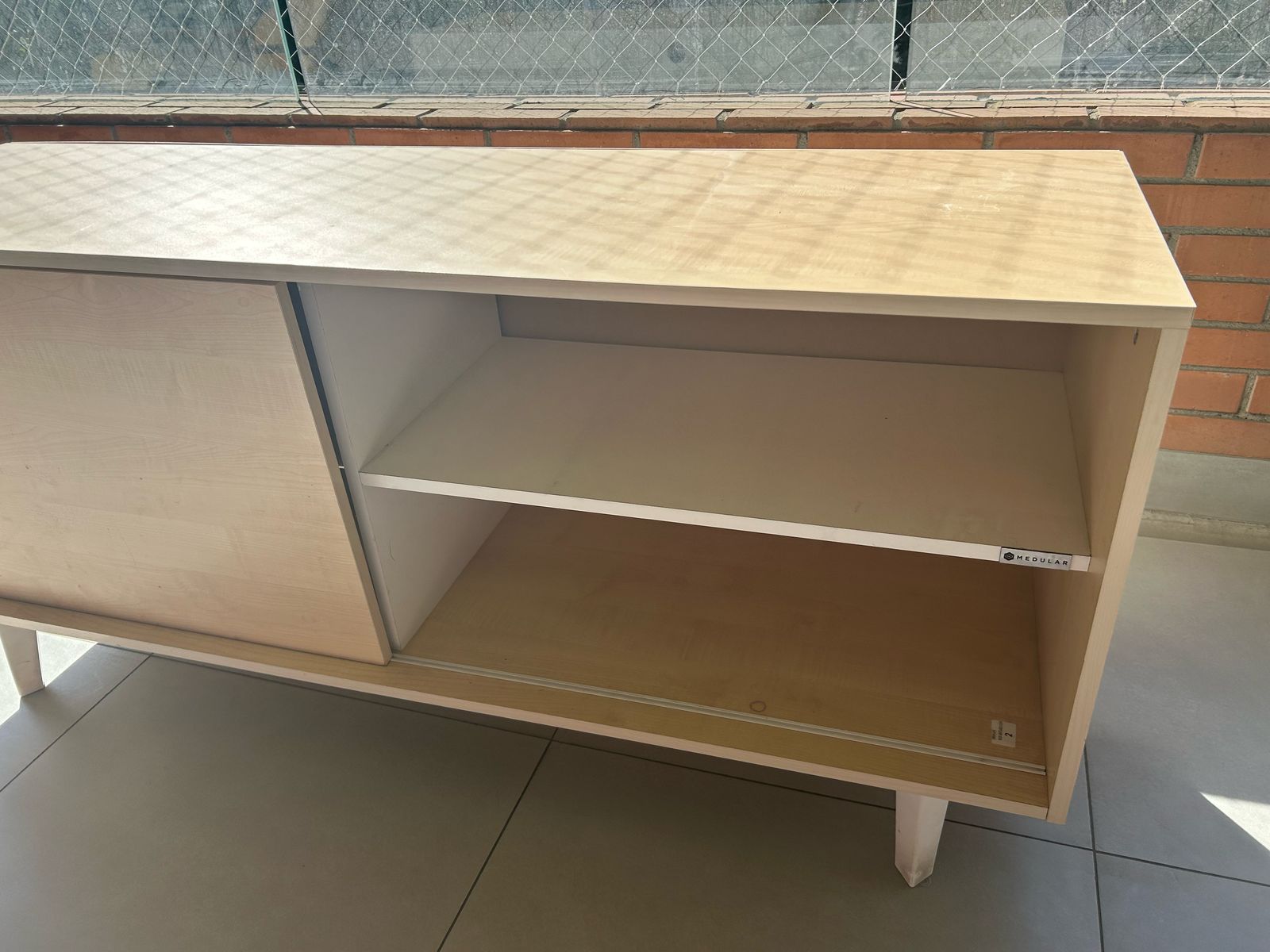 Rack TV Medular Santiago Maple - Imagen 2