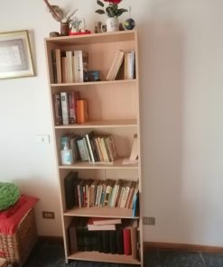 Librero 5 niveles beige