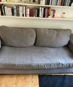 Sofá 3 cuerpos Forastero lino gris