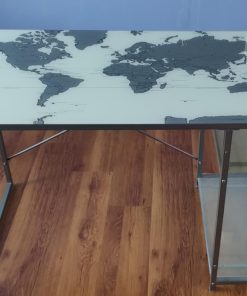 Escritorio mapamundi 2 secciones