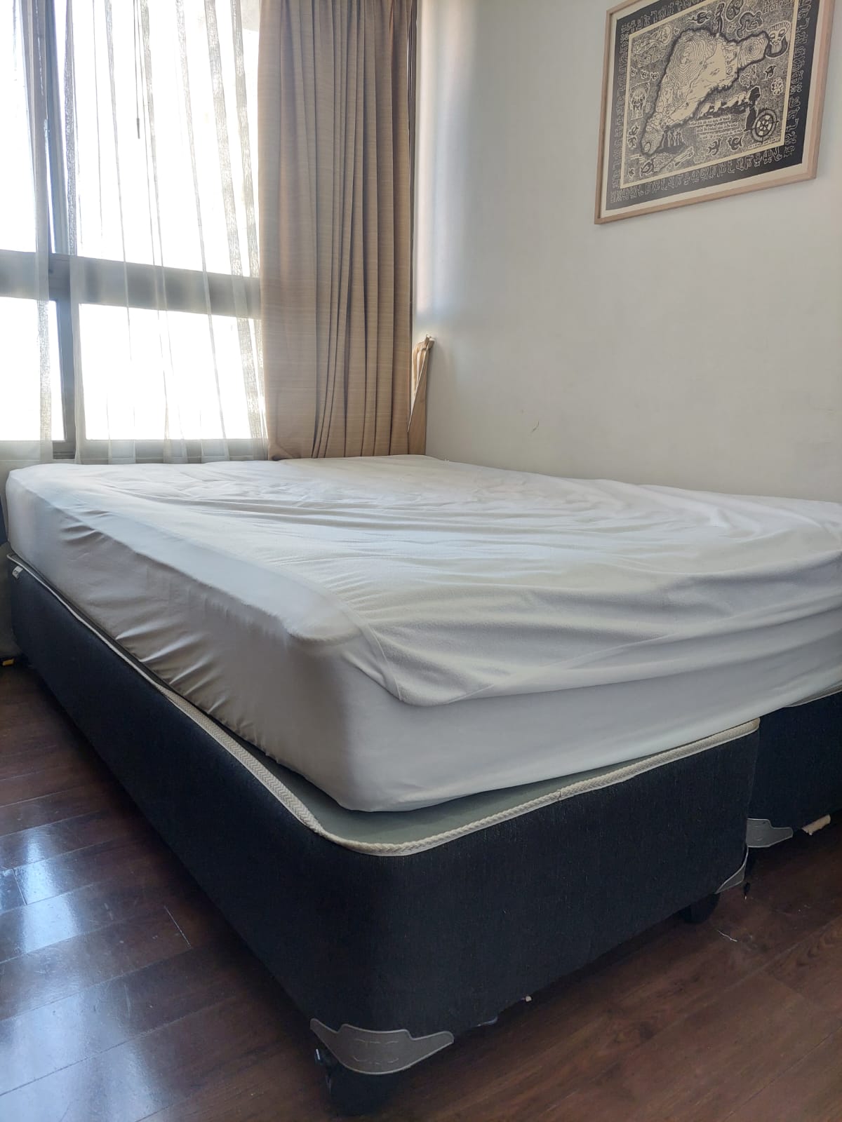 Cama 2 plazas box spring con colchón ortopédico CIC - Imagen 6