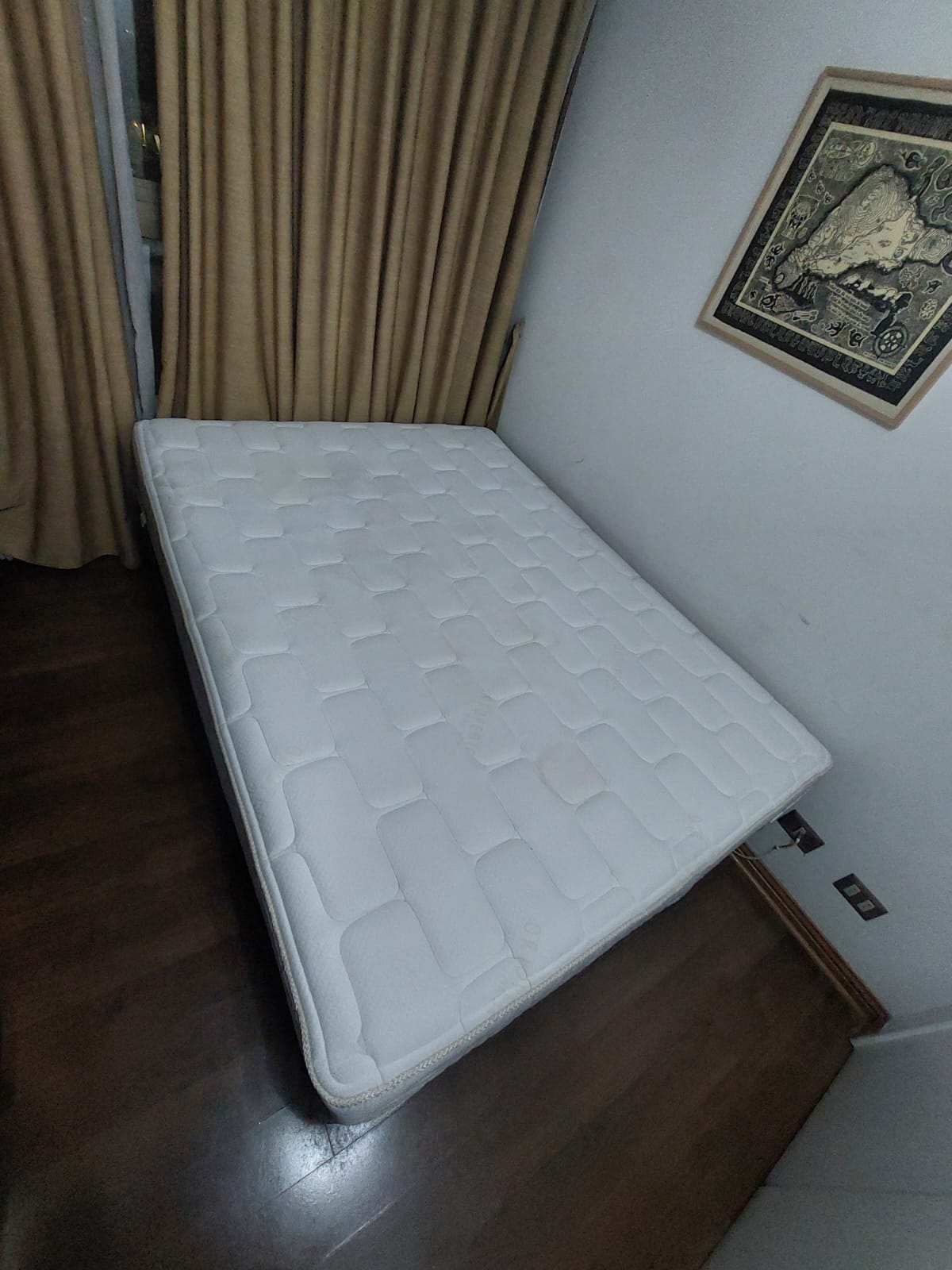 Cama 2 plazas box spring con colchón ortopédico CIC - Imagen 7