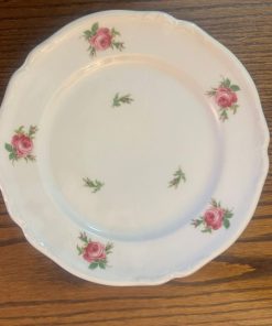 Plato porcelana flores Bavaria
