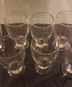 Set 8 copas agua caña media