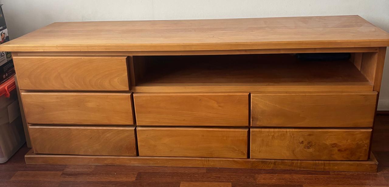 Rack Tv madera de Rauli - Imagen 4