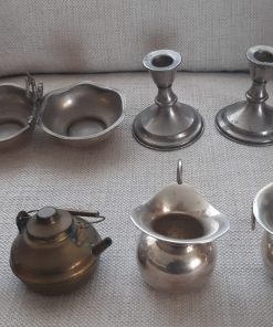 Set de 6 decoraciones de plaqué