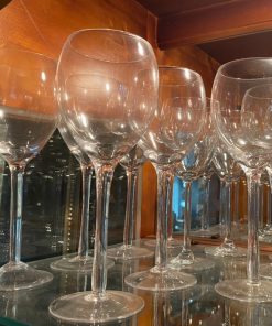 Set 9 copas de vino Cristal