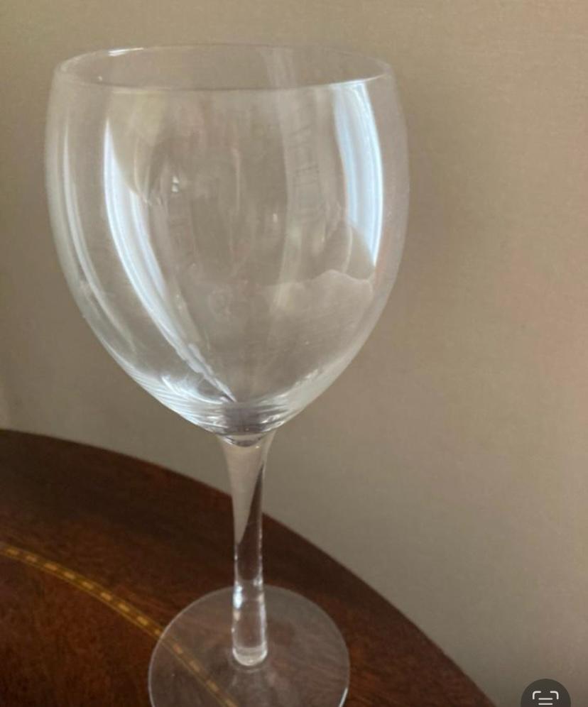 Set 9 copas de vino Cristal - Imagen 2