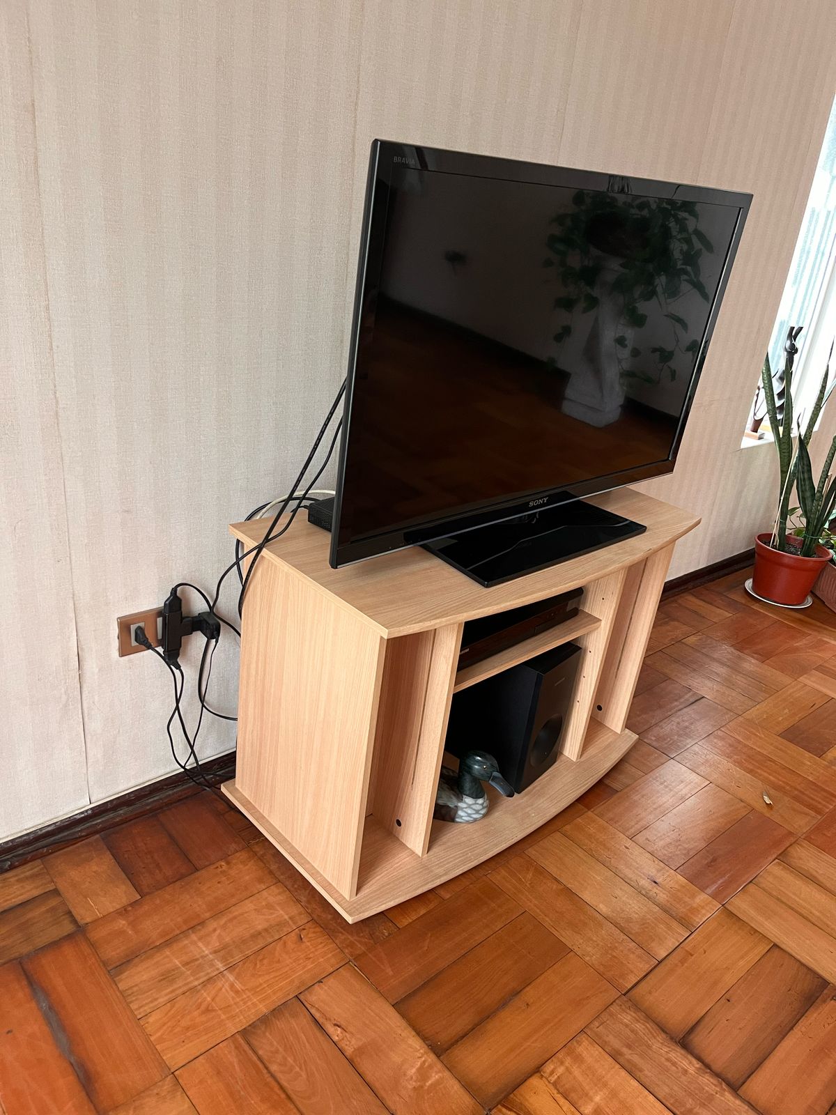 Rack Tv 4 secciones melamina - Imagen 3