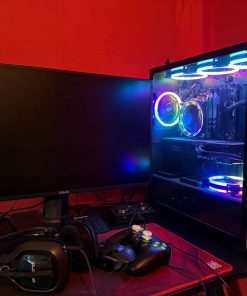Pc gamer torre RGB con monitor