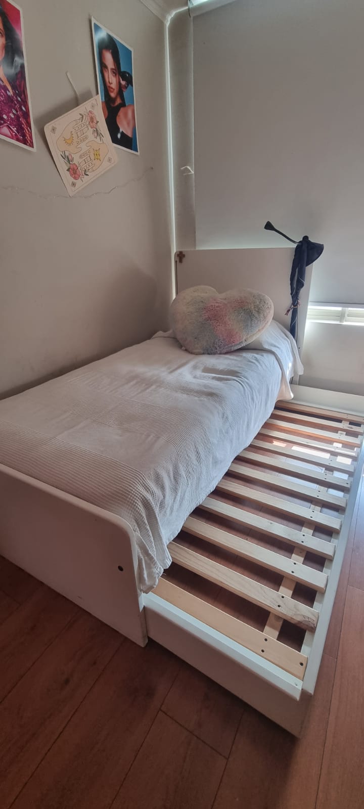 Cuna cama transición multifunción blanca - Imagen 8