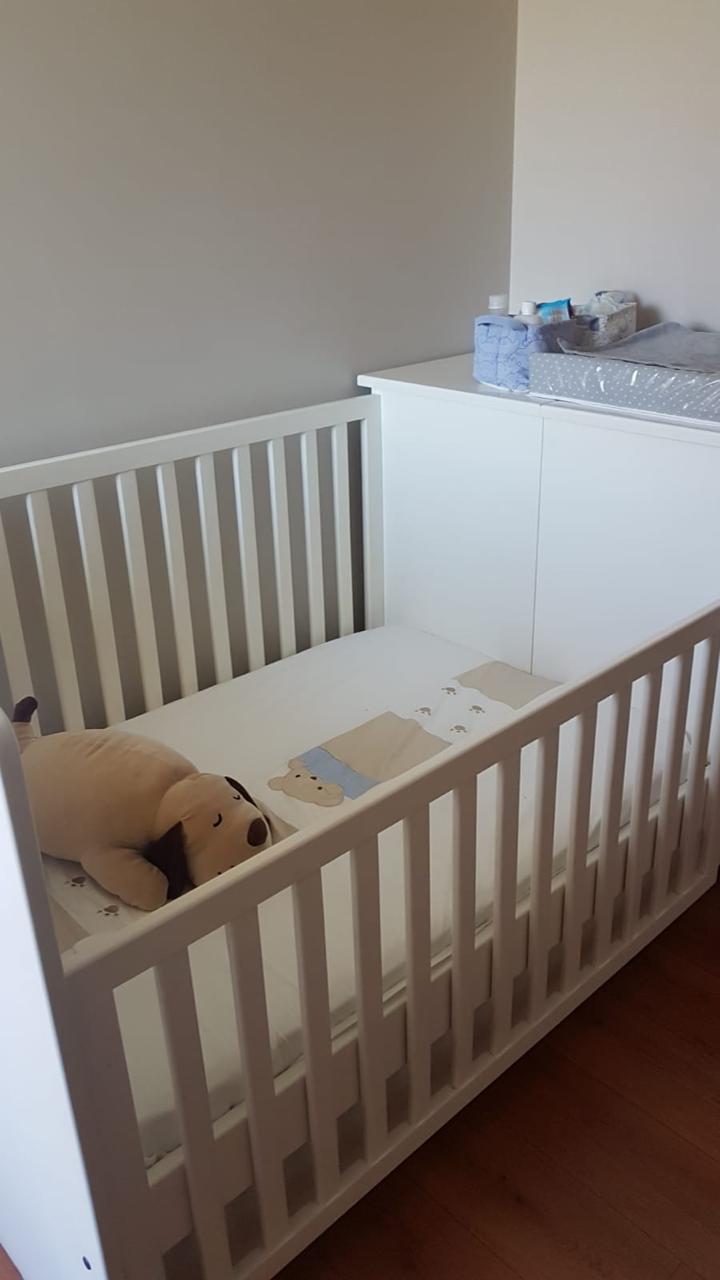 Cuna cama transición multifunción blanca - Imagen 3