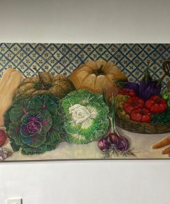 Cuadro de verduras de Sandra Ascui