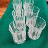 Set 8 vasos de agua Cristal d’arques