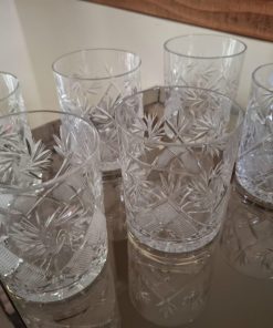 Set 6 vasos cristal Ruso Neman