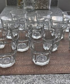 Set de 12 vasos de whisky