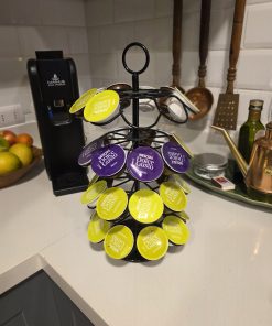 Porta cápsulas giratorio 360