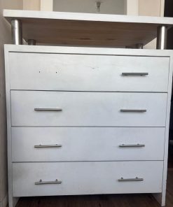 Cómoda 4 cajones madera de raulí