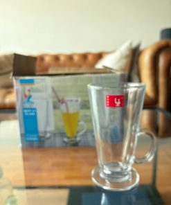 Set 6 tazas vidrio Cappuccino