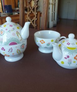 Juego de tetera y taza Tea for one
