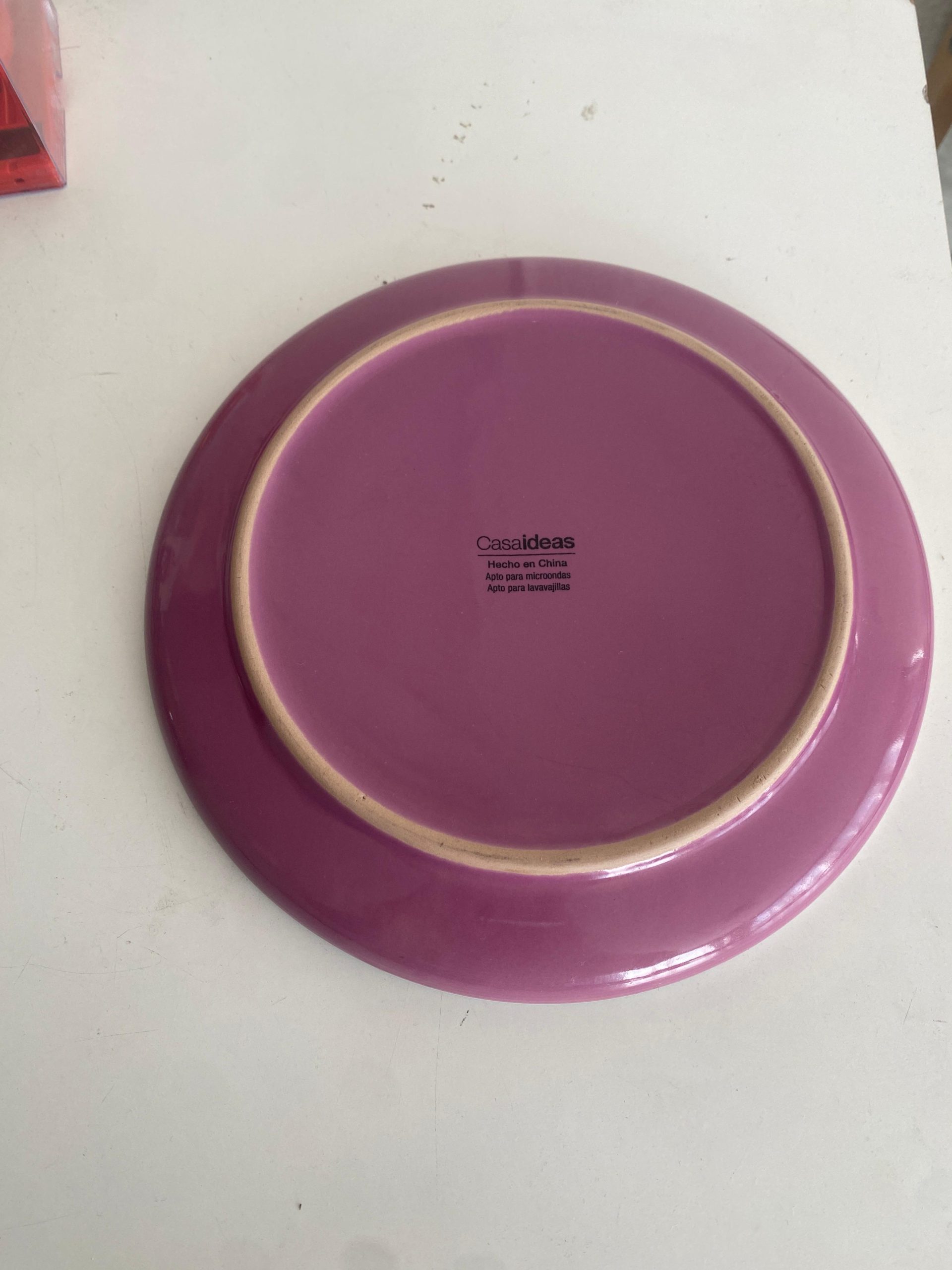 Juego de 6 platos morados CasaIdeas - Imagen 5