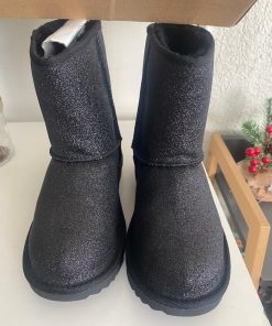 Botas infantiles negras Gliters UGG