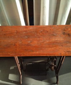 Mesa de máquina de coser Roble 