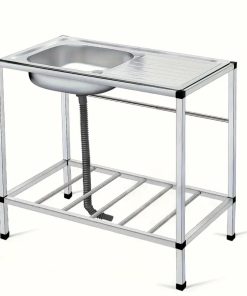 Fregadero De Acero Inoxidable Con Plataforma