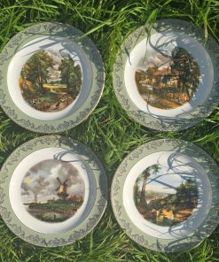 Set de 4 platos Wood & Sons Harmony Series