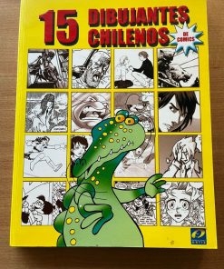 Libro 15 dibujantes chilenos de comics Miguel Ortiz