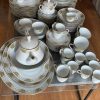 Juego de loza 119 piezas Noritake dorado