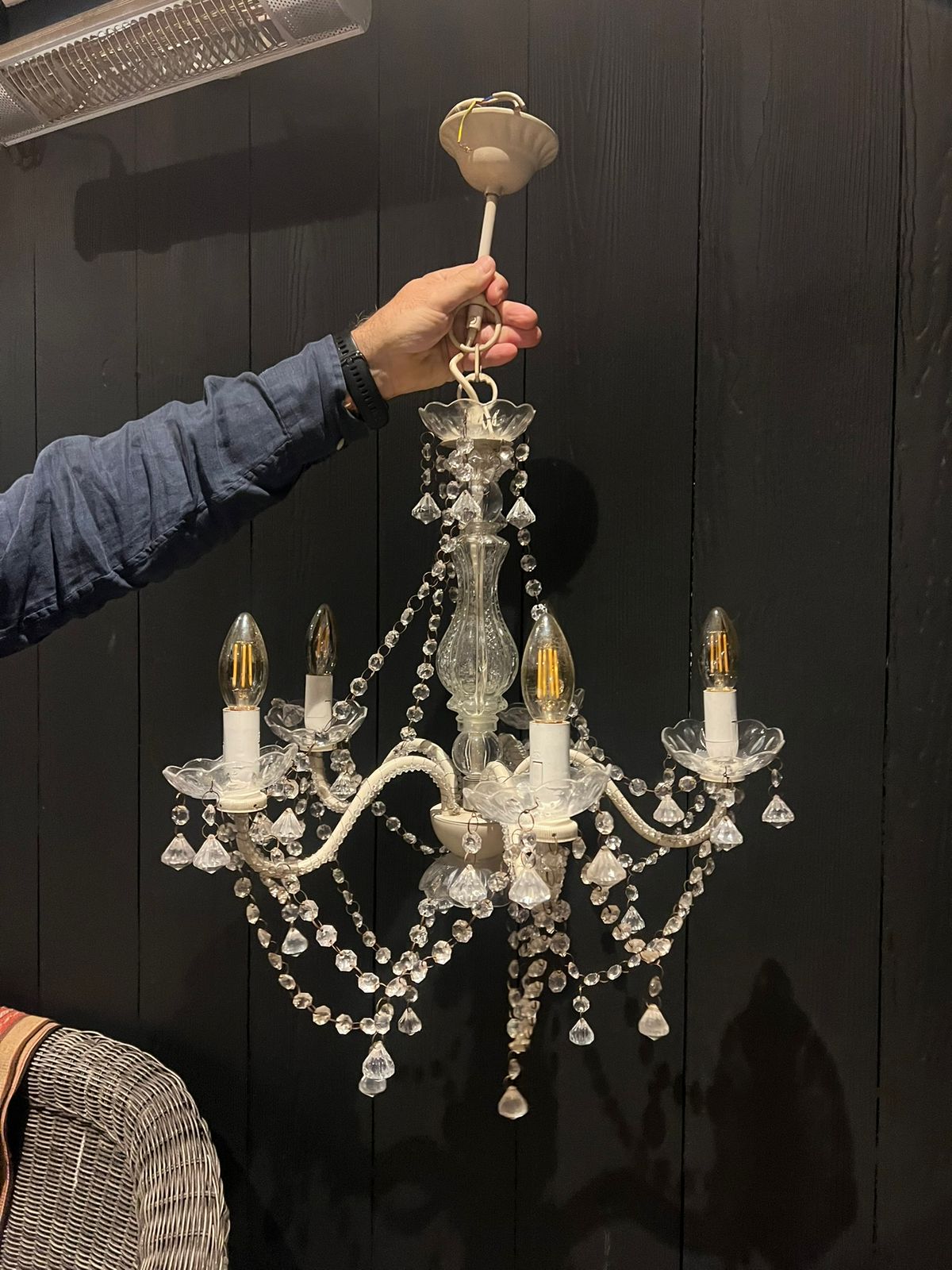 Lámpara de techo lágrimas 5 luces - Imagen 3