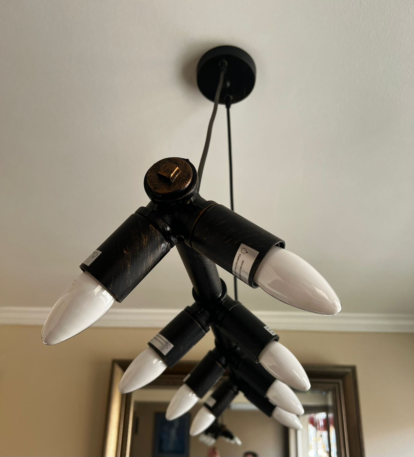 Lámpara de techo estilo industrial - Imagen 4