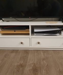 Rack TV blanco Hauga Ikea
