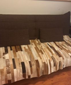 Futón 3 cuerpos café