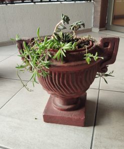 Soporte para maceta estilo romano