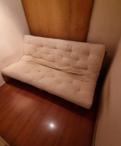 Futón madera color crudo