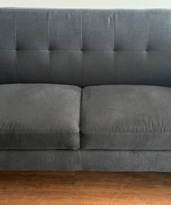 Sofá dos cuerpos Adele Rosen grafito