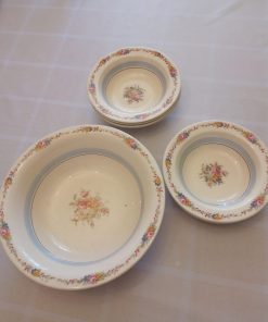 Juego de loza 6 platos Wood's Ivory