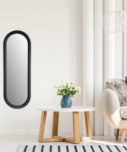 Espejo mat black muro