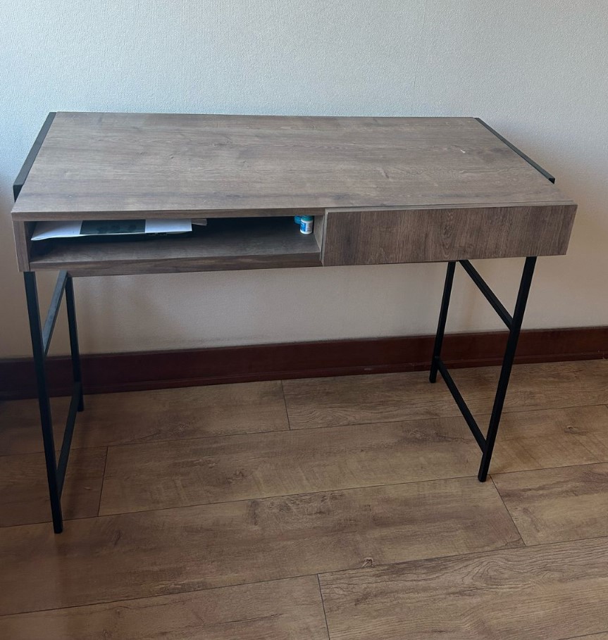 Escritorio MDF café