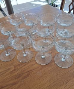 Juego 12 copas champagne Yungay