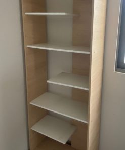 Librero repisa bicolor