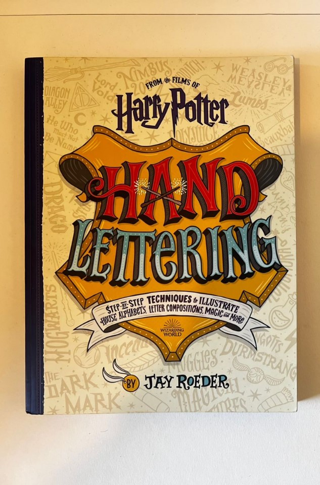 Libro Lettering Harry Potter y Cerdito de Navidad - Imagen 2