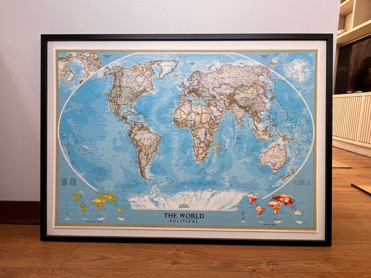 Cuadro Mapa Pineable