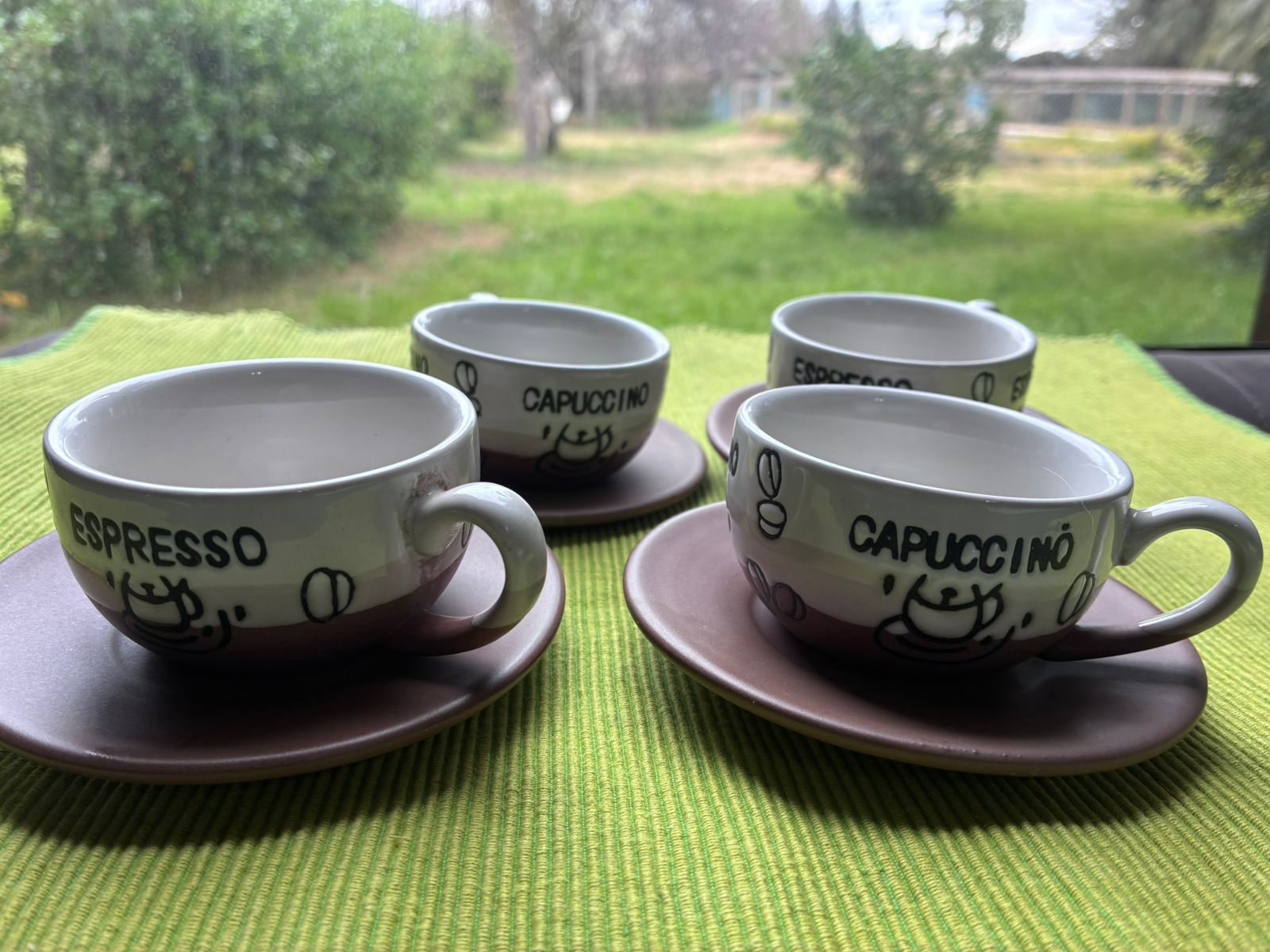 Juego de café 4 puestos