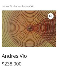 Grabado original Andrés Vió