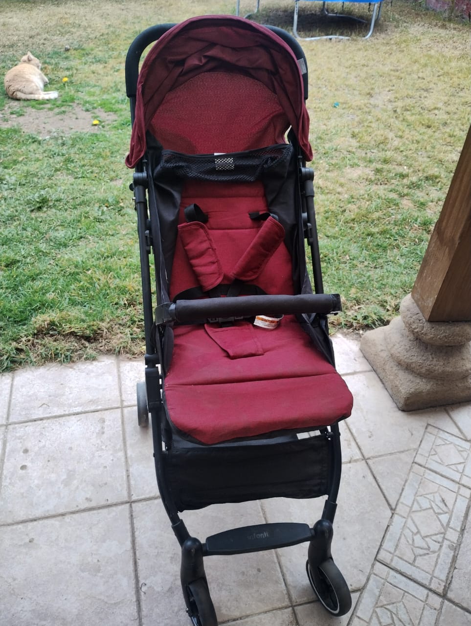 Coche paseo Terrain Infanti rojo